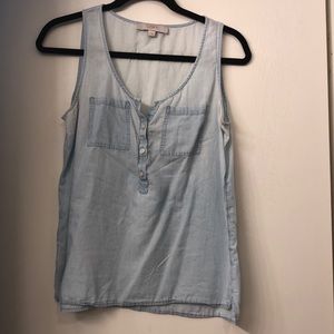 Loft sleeveless shirt